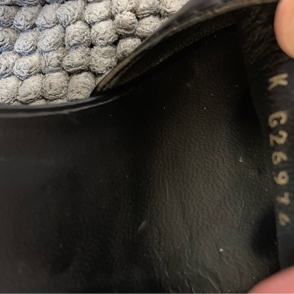 Chanel interlocking CC black leather slides - Picture 14 of 16